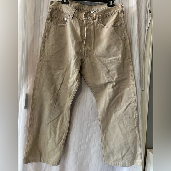 FRANCO TASSI Three-Pleat Wool Trousers/Slacks, Made in Canada, Men's Size W36 (approx.) wool Charcoal Vintage Second Hand